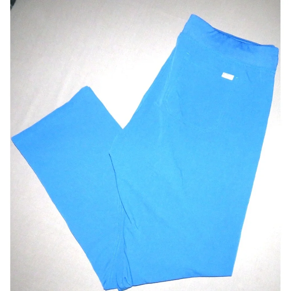 FIGS Technical Collection Light Blue Draw String Jogger Scrub Pants Men's Medium